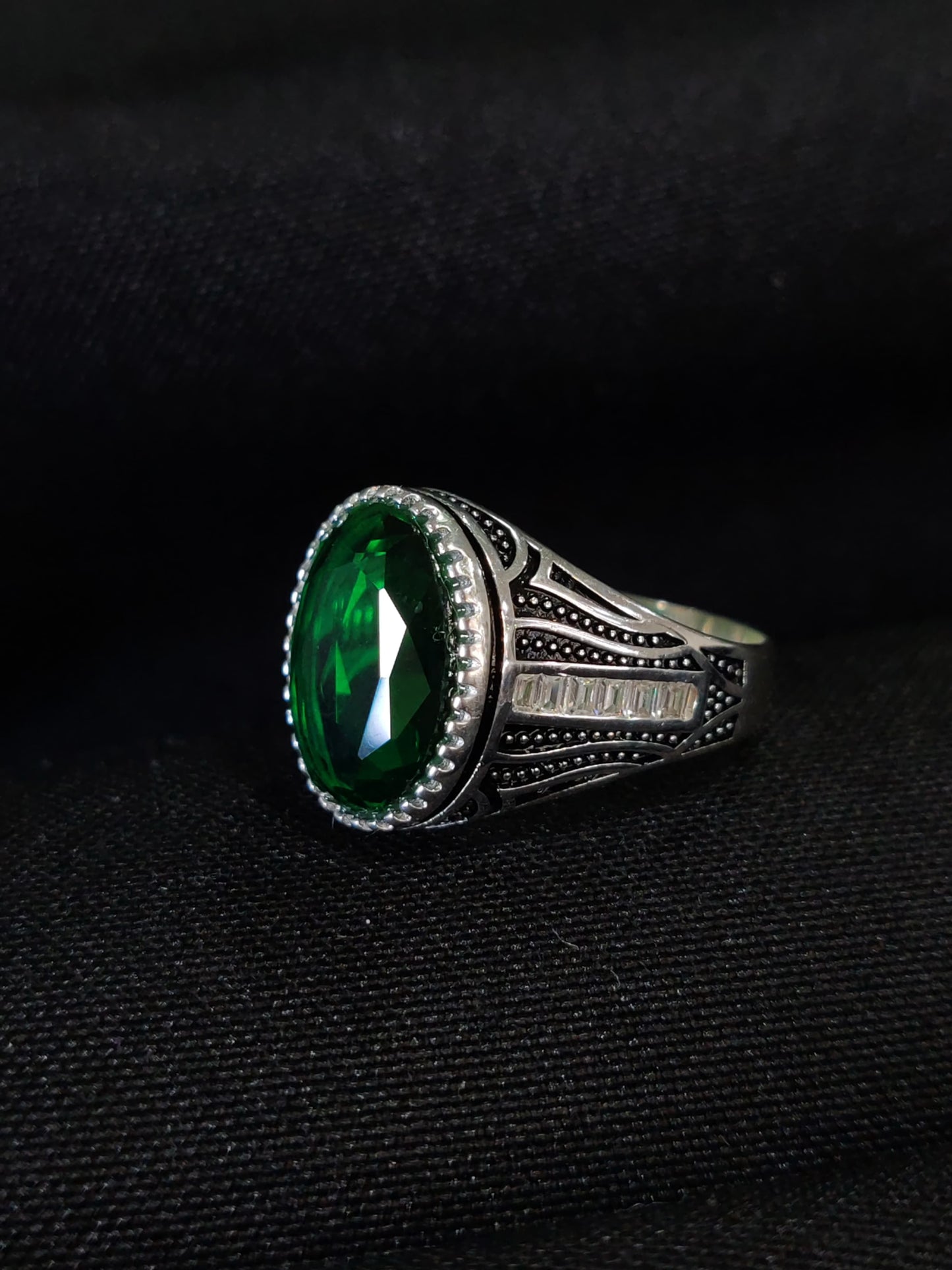 Anillo Caballero en Plata Ley 925 de importación